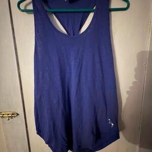 PINK Victoria's Secret Blue Tank Top with Twist in Back